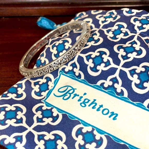 Brighton Jewelry - Brighton Silver Bangle Bracelet